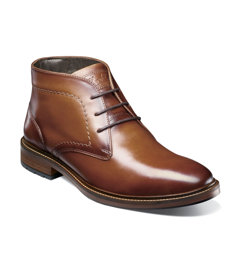 BOTINES CASUAL FORGE PLAIN CHUKKA COGNAC - 1