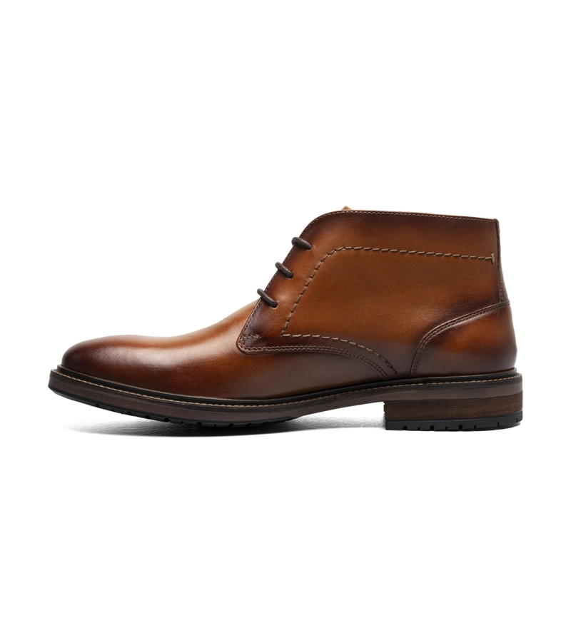 BOTINES CASUAL FORGE PLAIN CHUKKA COGNAC - 5