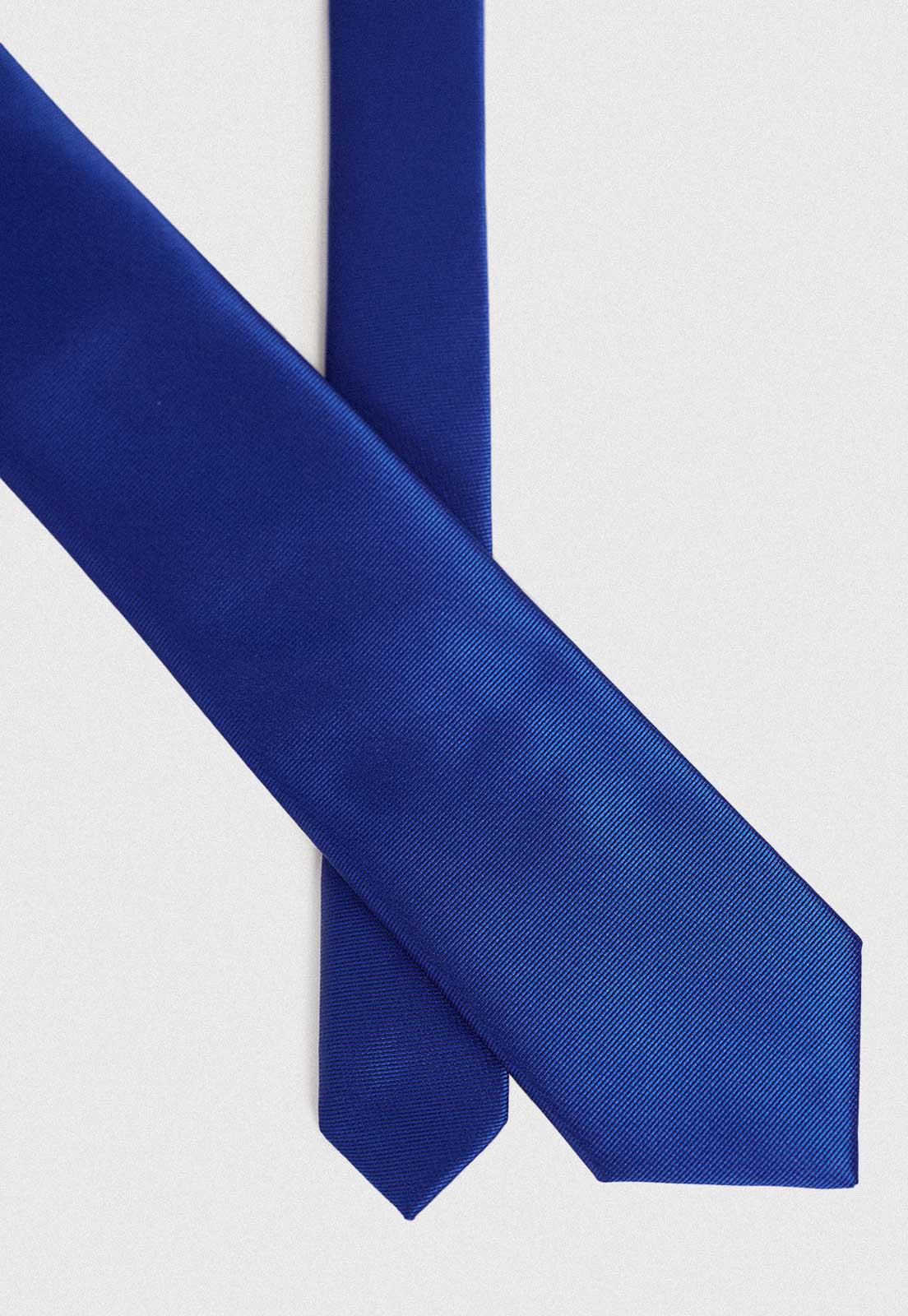 CORBATA LISA FORMAL AZUL - 2