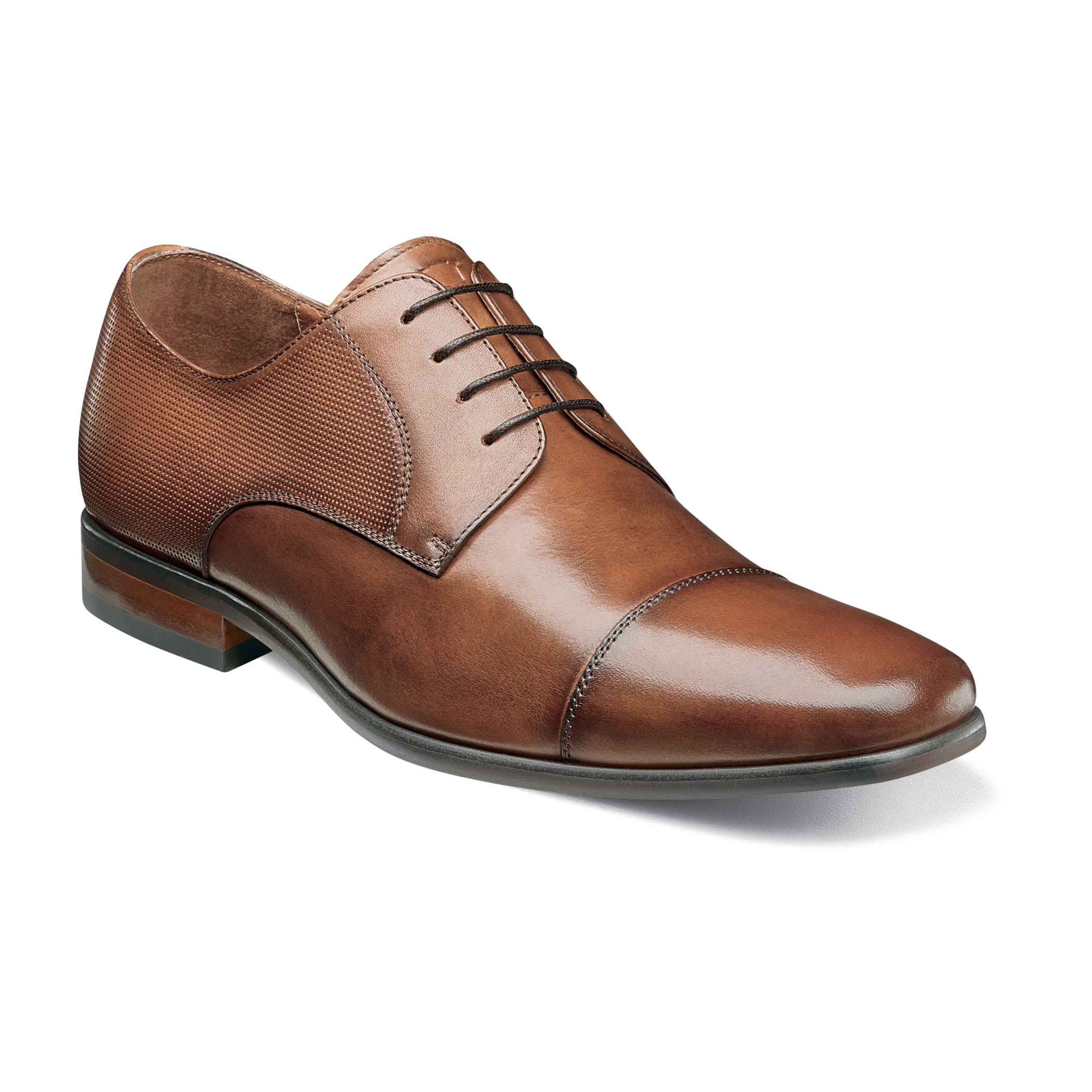ZAPATOS FORMAL POSTINO CAP TOE OXFORD COGNAC - 1