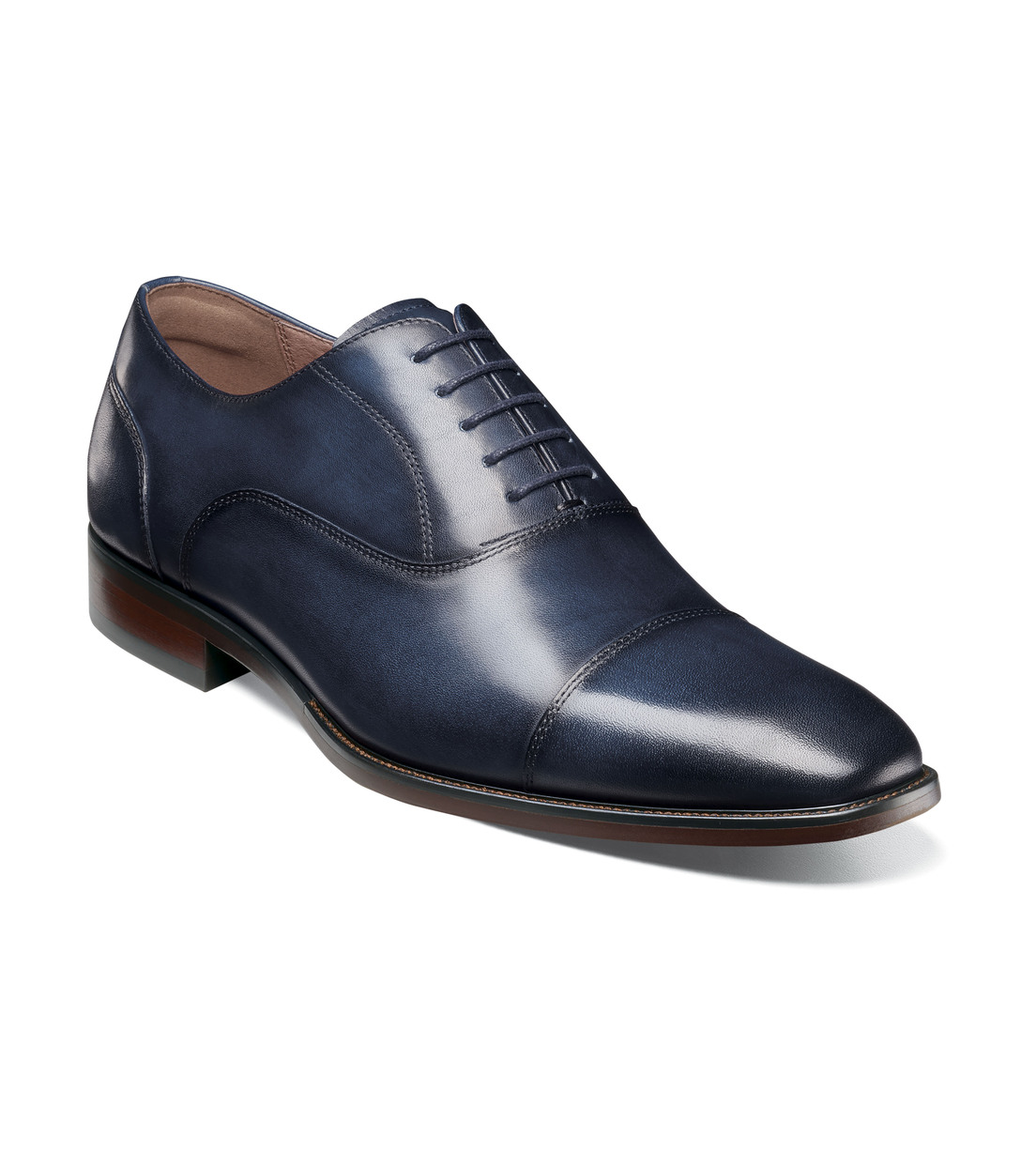 ZAPATOS FORMAL HOMBRE SORRENTO LUX CAP TOE BAL AZUL - 1
