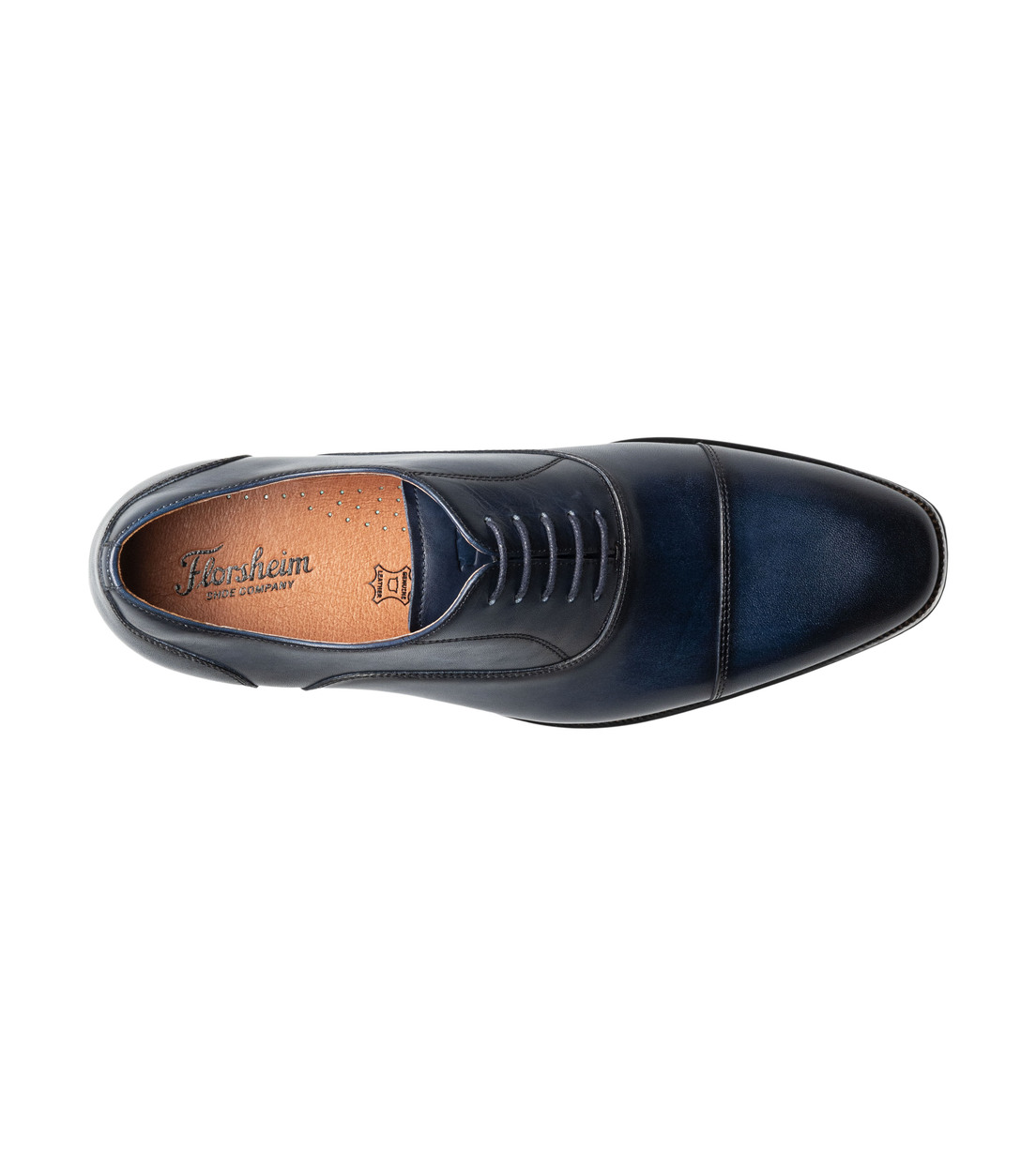 ZAPATOS FORMAL HOMBRE SORRENTO LUX CAP TOE BAL AZUL - 6