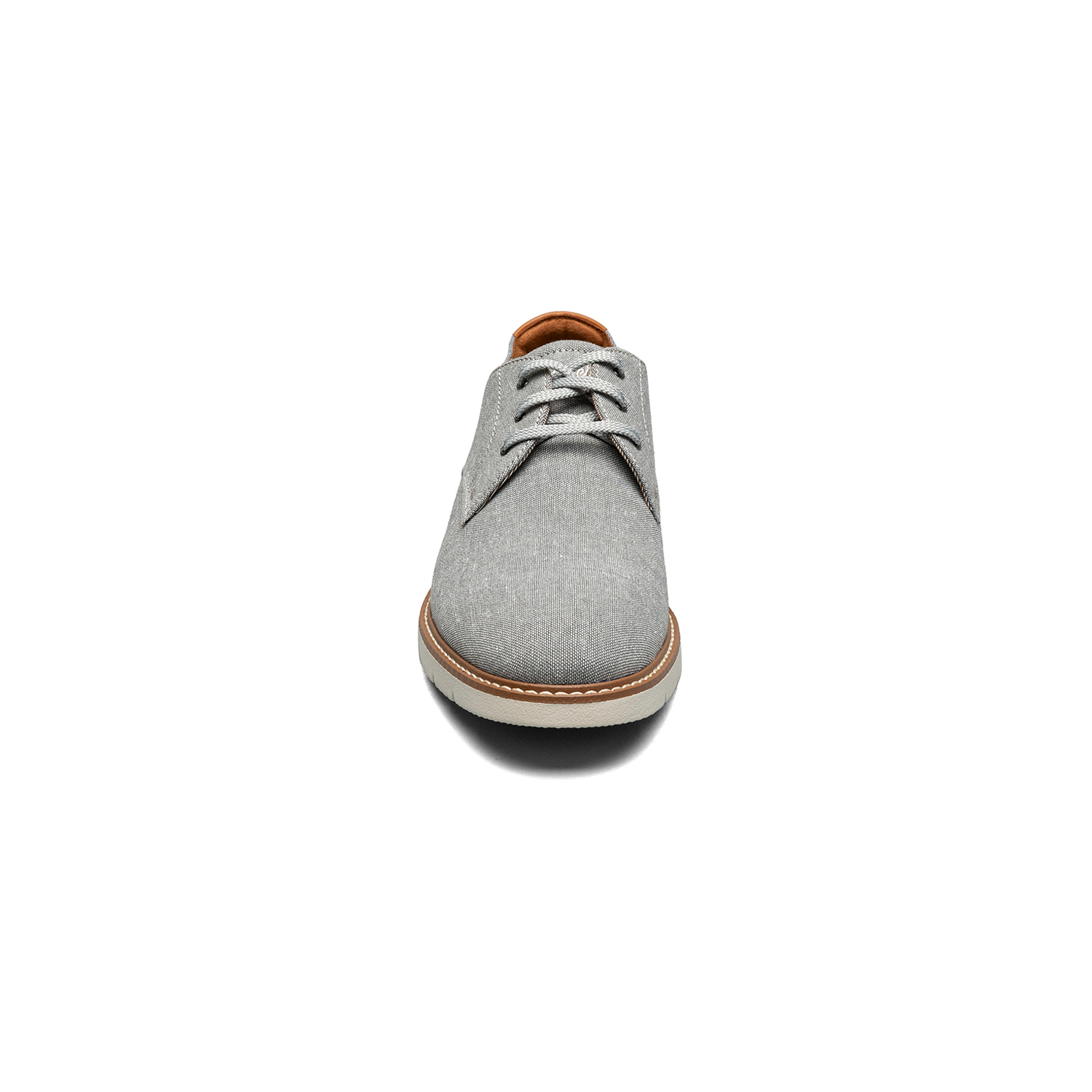 ZAPATOS CASUAL GRIS VIBE CANVAS PLAIN TOE OXFORD - 2