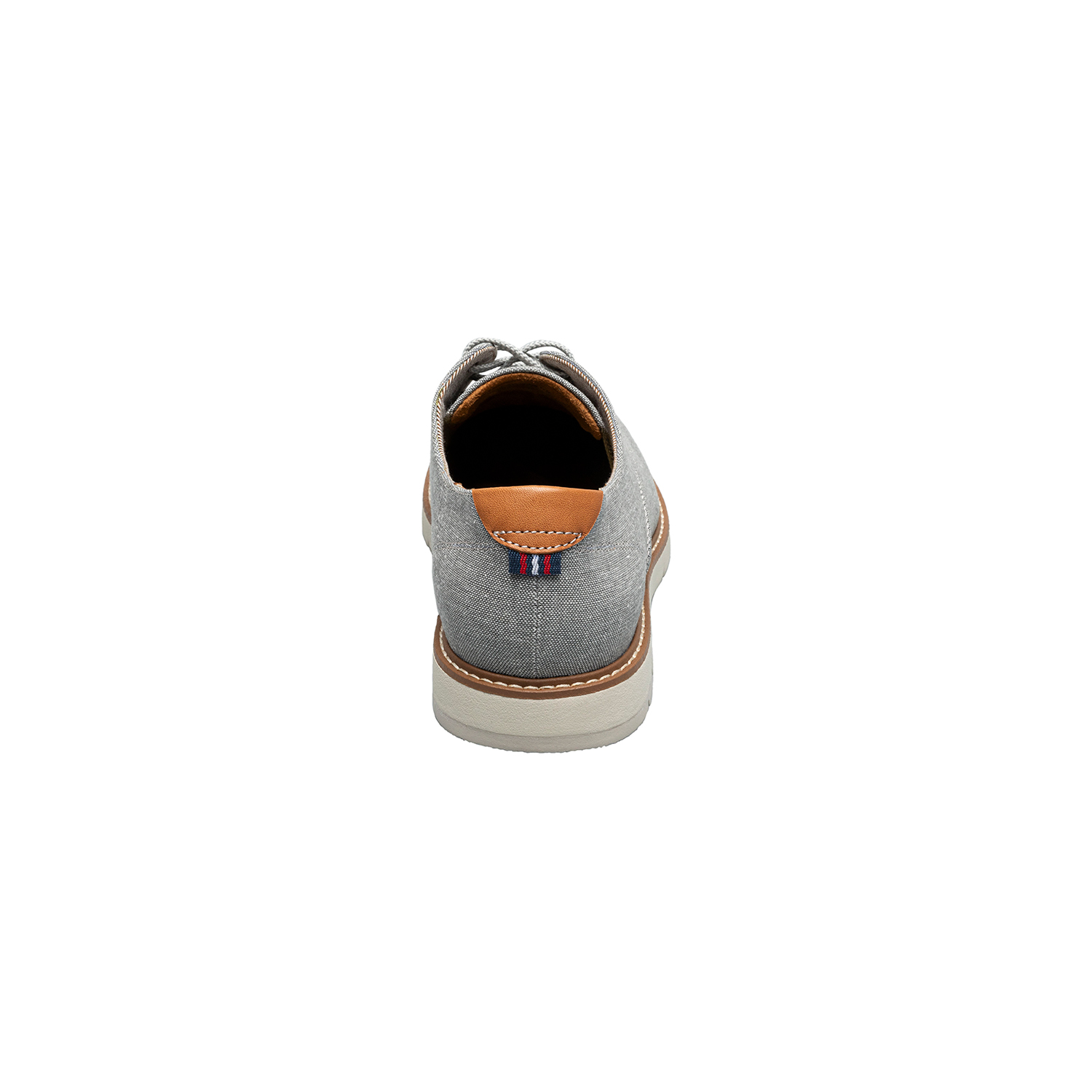 ZAPATOS CASUAL GRIS VIBE CANVAS PLAIN TOE OXFORD - 4