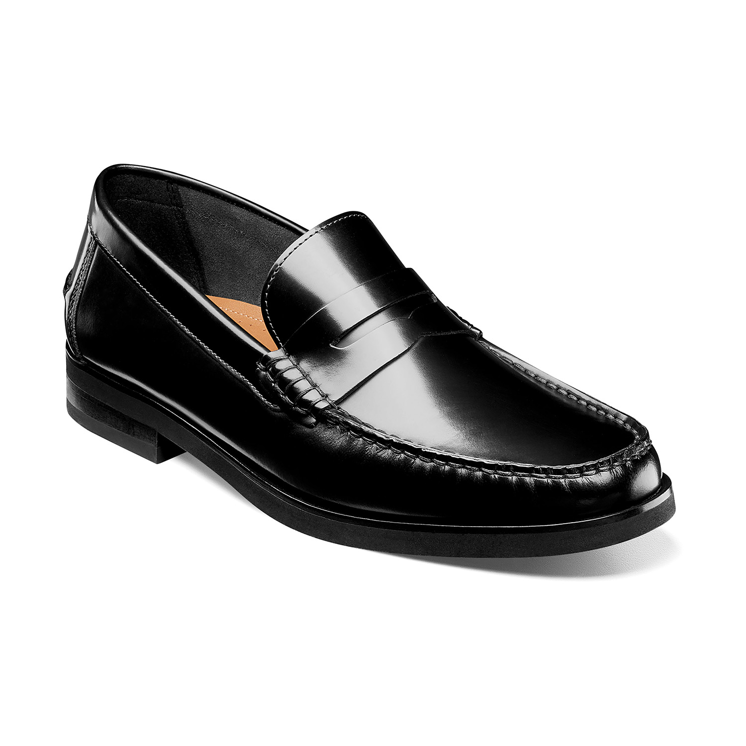 MOCASINES BERKLEY FLEX PENNY NEGRO - 1