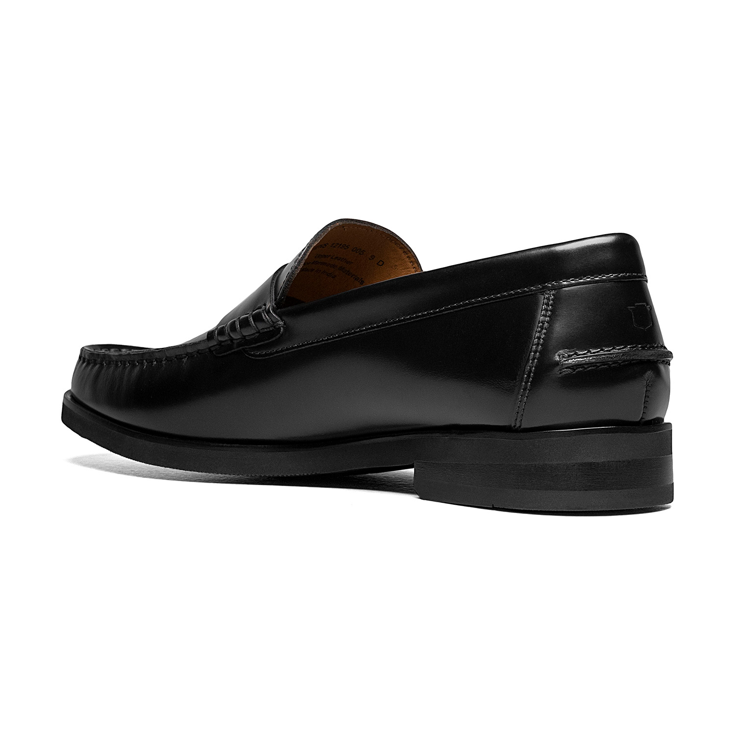 MOCASINES BERKLEY FLEX PENNY NEGRO - 8