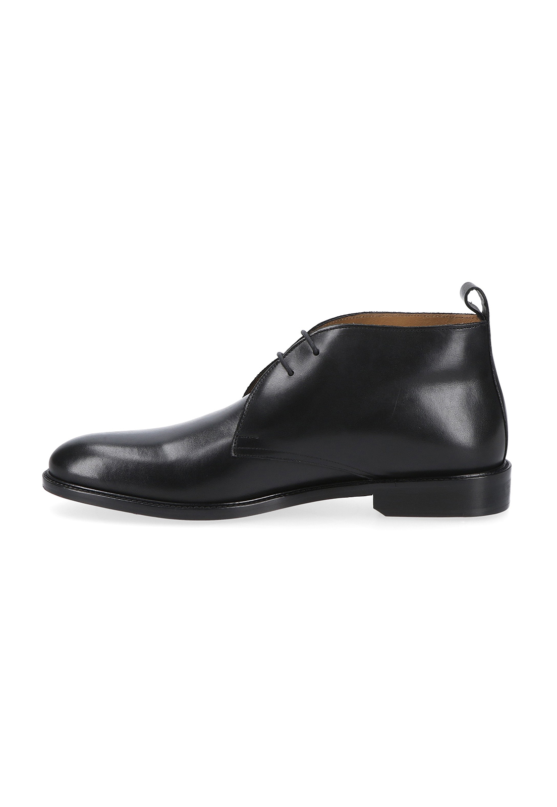 BOTINES FORMAL ITALIANOS VOLTAGO PLAIN TOE CHUKKA BOOT NEGRO - 2