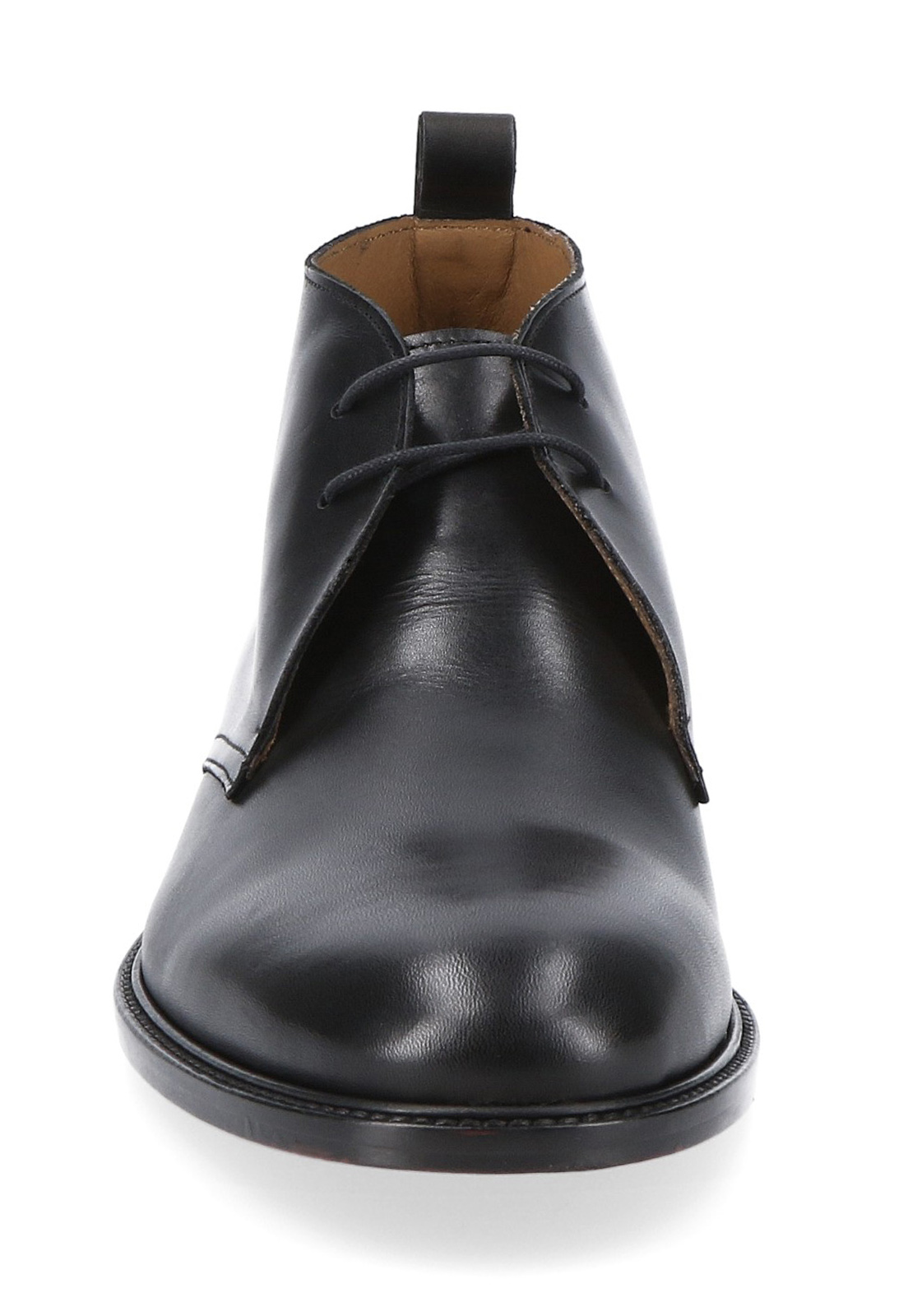 BOTINES FORMAL ITALIANOS VOLTAGO PLAIN TOE CHUKKA BOOT NEGRO - 3