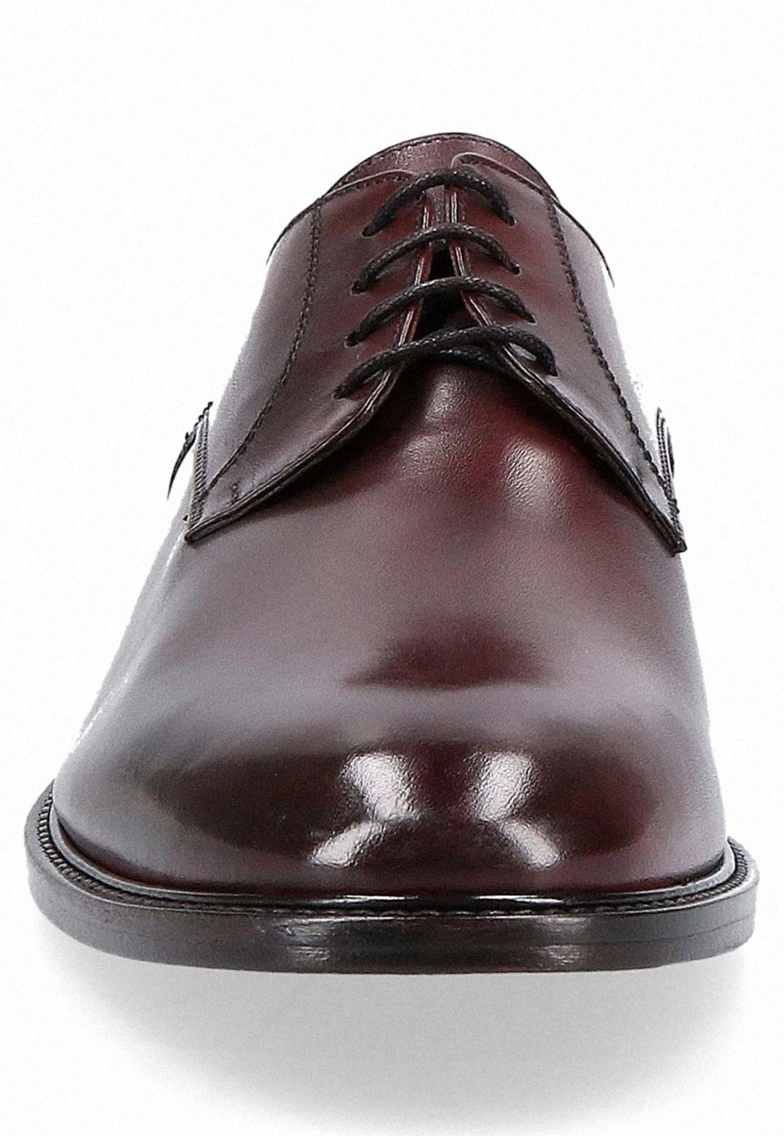 ZAPATOS FORMAL ITALIANOS VOLTAGO PLAIN TOE OXFORD BURDEO - 3
