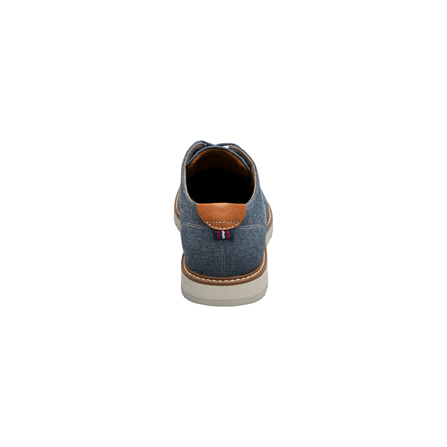 ZAPATOS CASUAL NAVY VIBE CANVAS PLAIN TOE OXFORD - 4