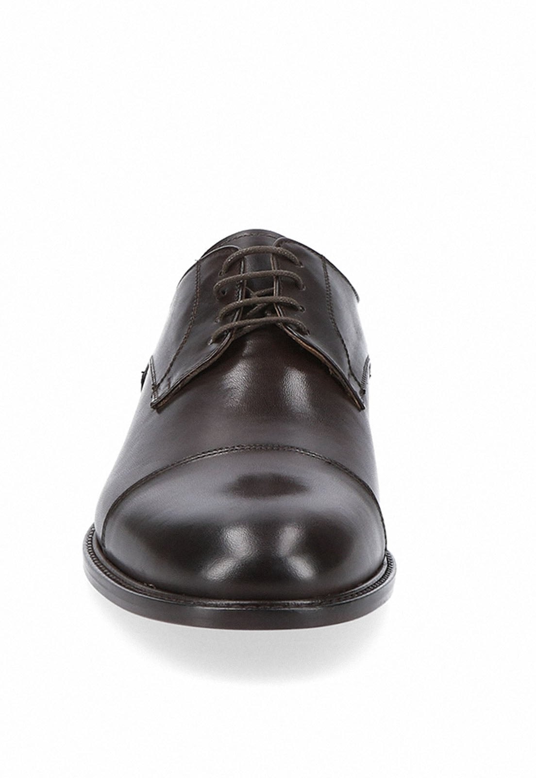 ZAPATOS FORMAL ITALIANOS VOLTAGO CAP TOE OXFORD CAFE - 3