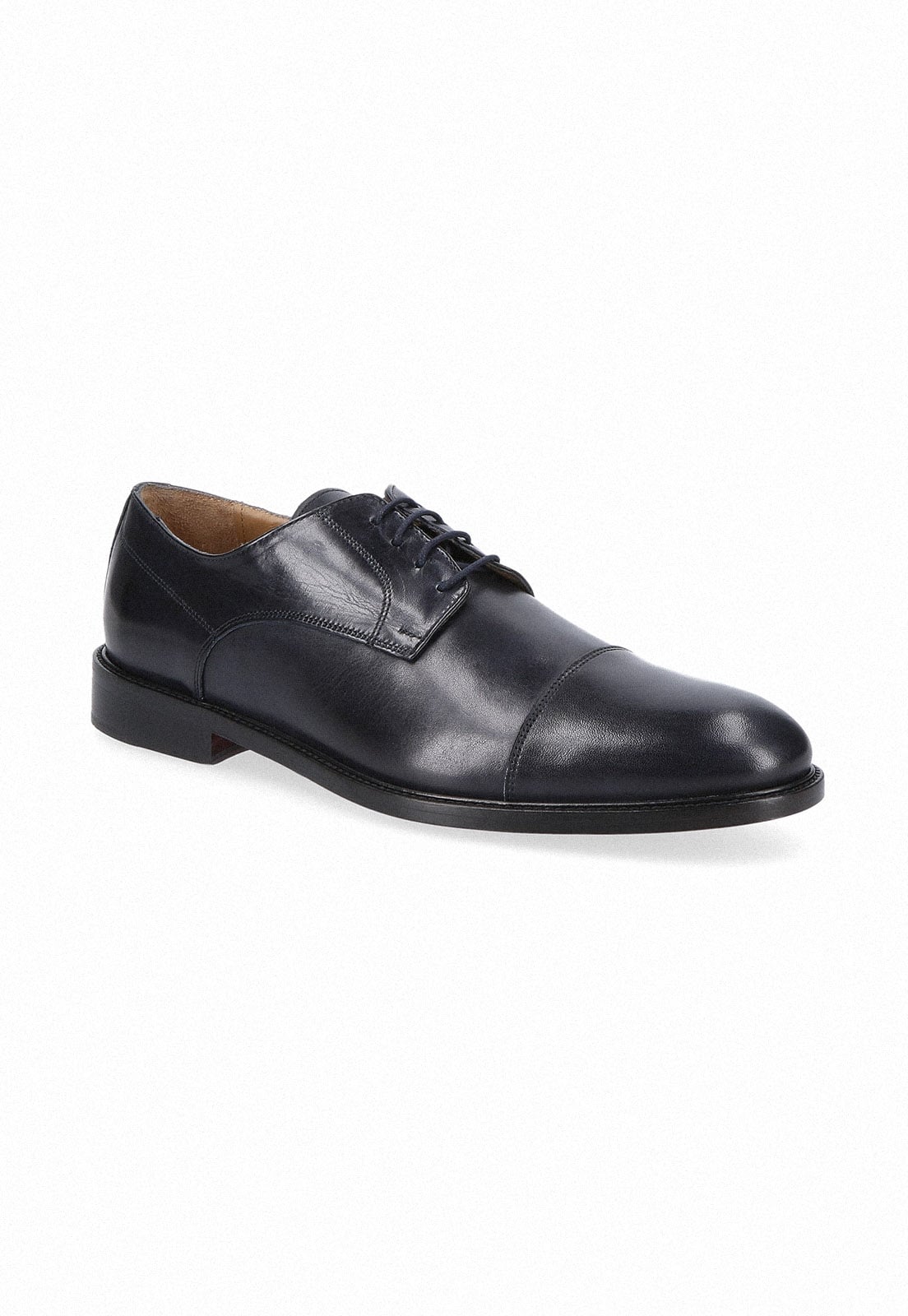 ZAPATOS FORMAL ITALIANOS VOLTAGO CAP TOE OXFORD NAVY - 1