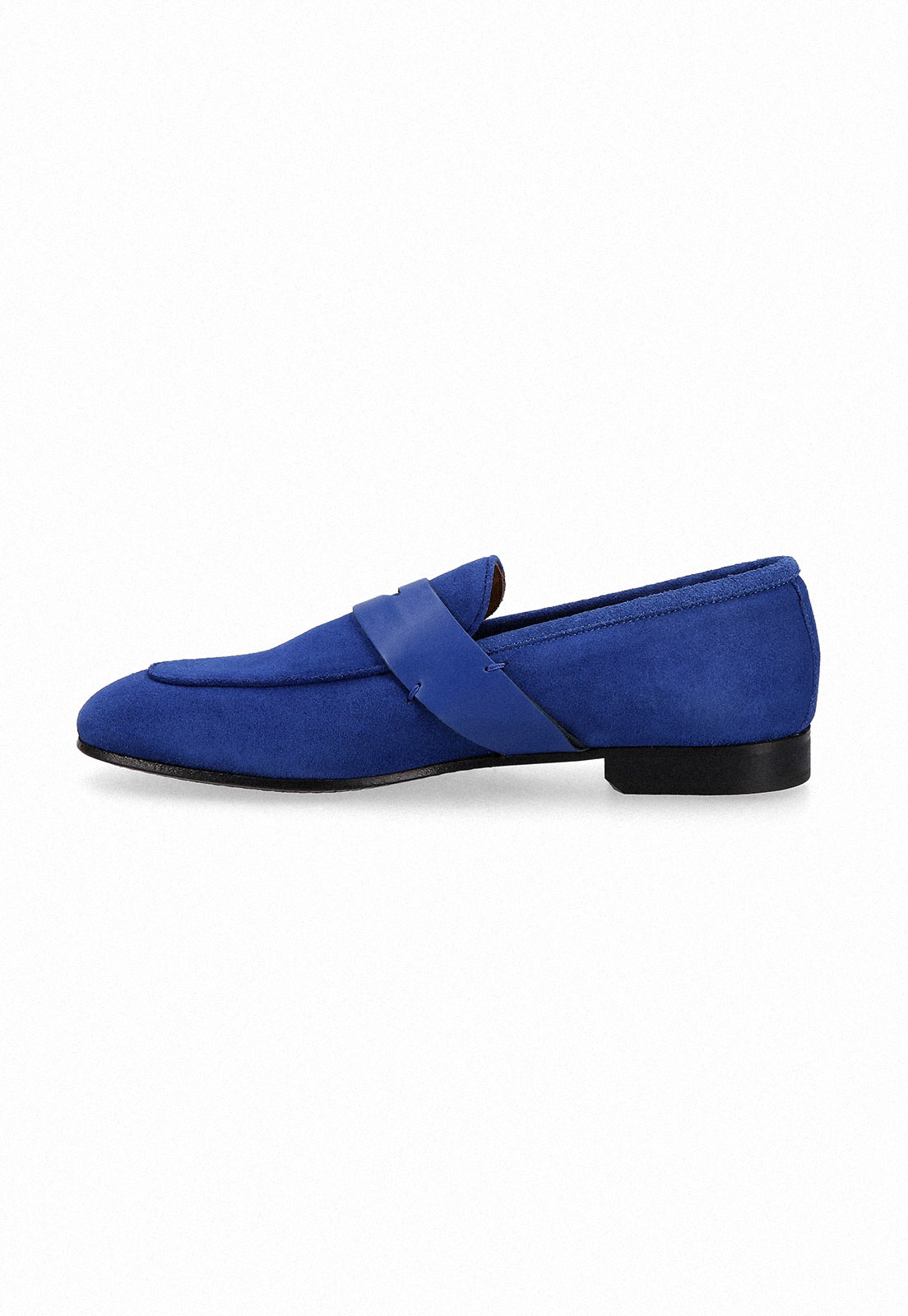 MOCASINES CASUAL ITALIANOS PROCENO MOC TOE PENNY LOAFER AZUL - 2