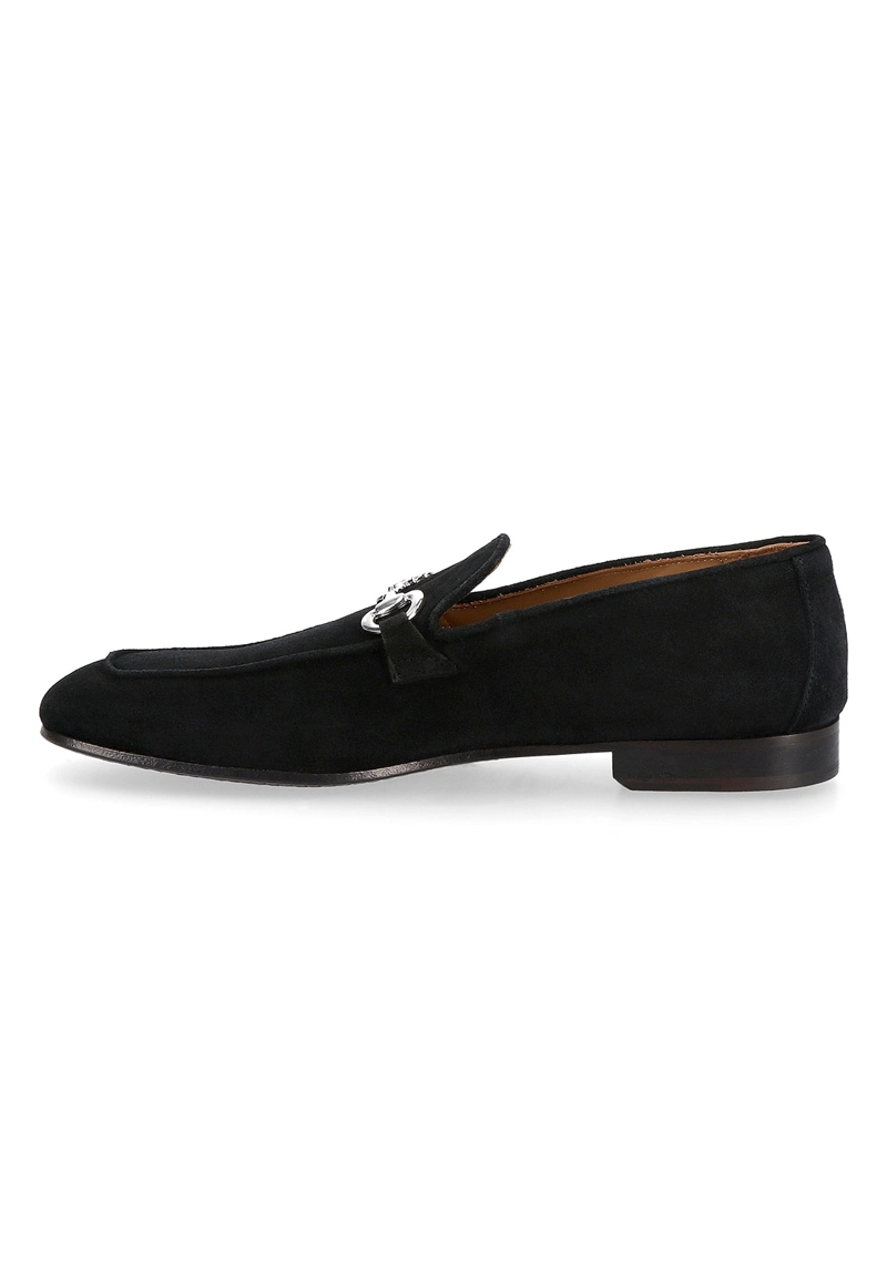 MOCASINES CASUAL ITALIANOS PROCENO MOC TOE BIT LOAFER NEGRO - 2