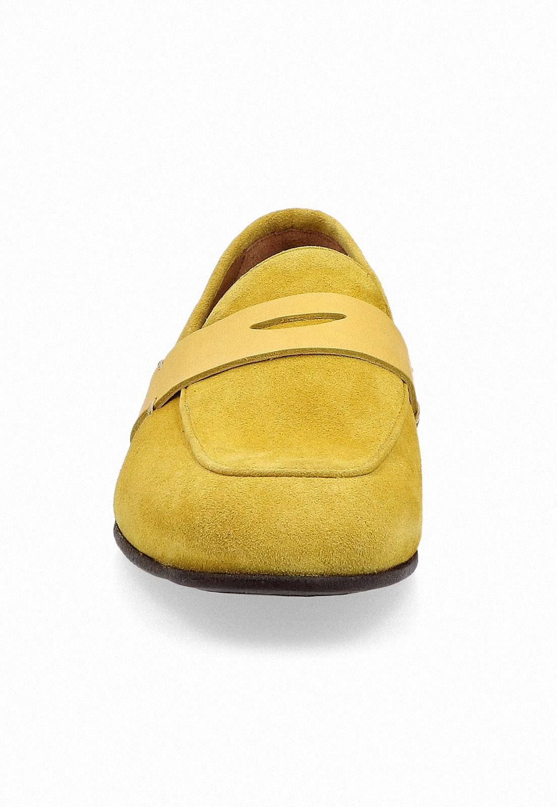 MOCASINES CASUAL ITALIANOS PROCENO MOC TOE AMARILLO - 3