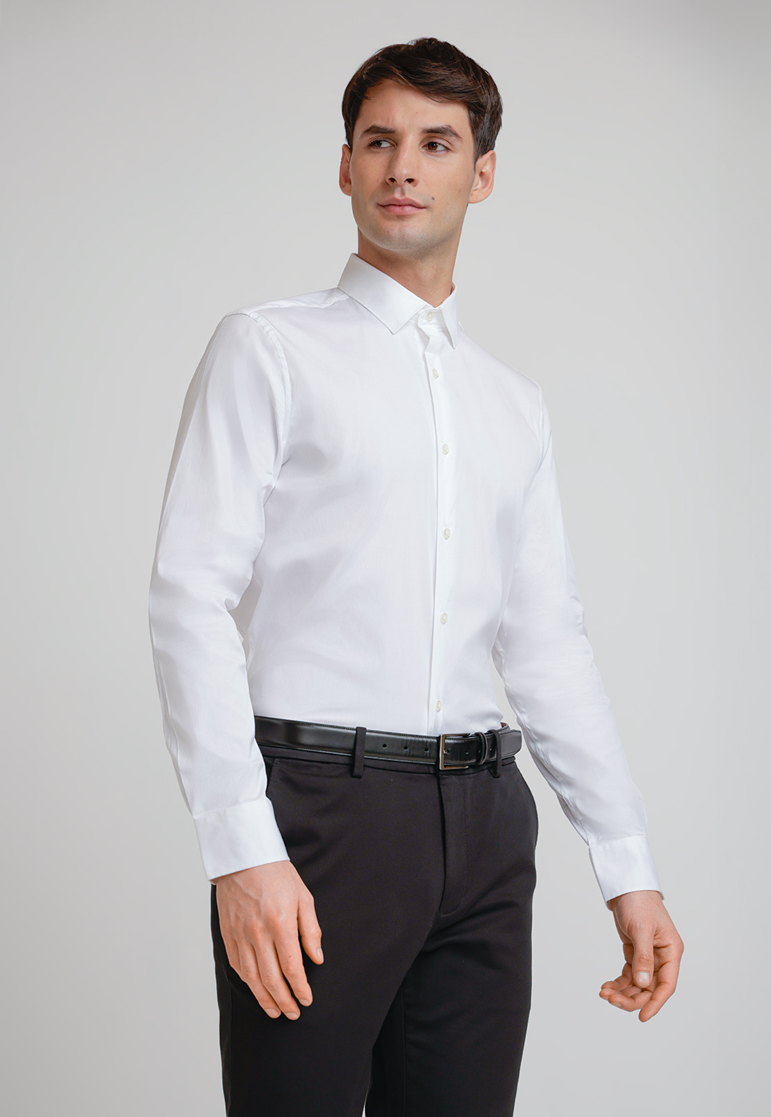 CAMISA HOMBRE SMART BLANCO - 1