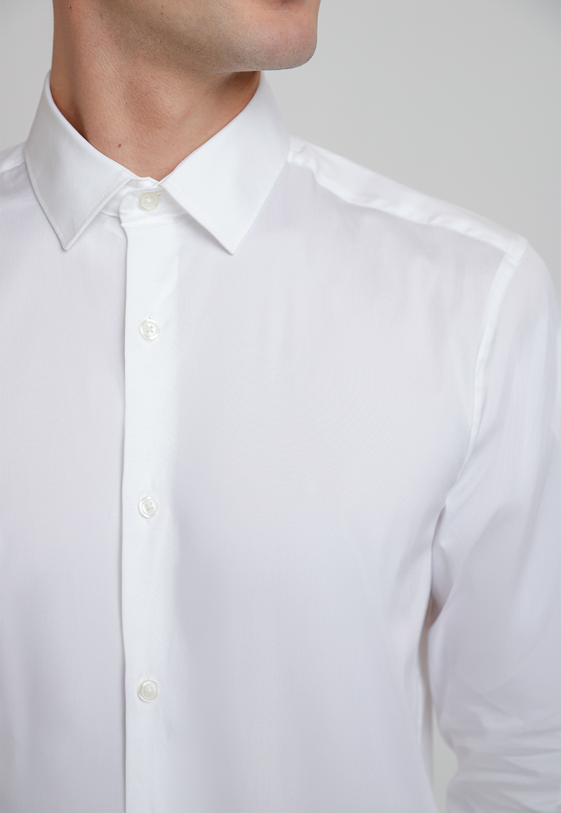 CAMISA HOMBRE SMART BLANCO - 3