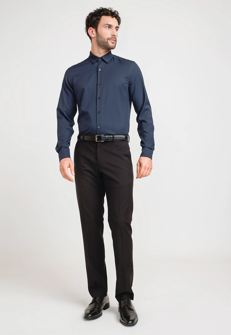 CAMISA HOMBRE TOTAL STRETCH NAVY - 4
