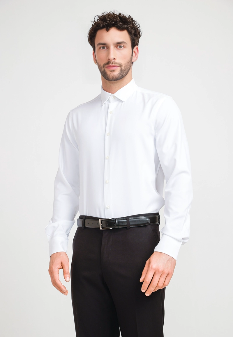 CAMISA HOMBRE TOTAL STRETCH BLANCO - 1