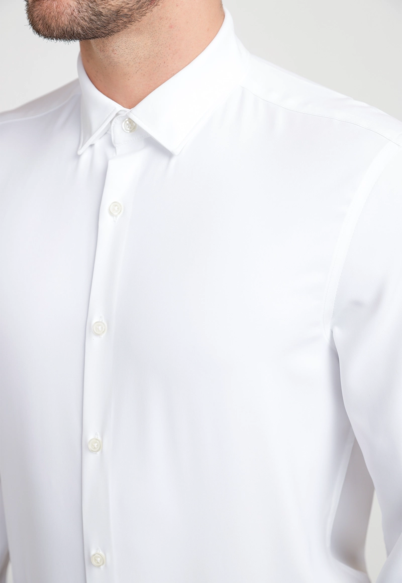 CAMISA HOMBRE TOTAL STRETCH BLANCO - 3