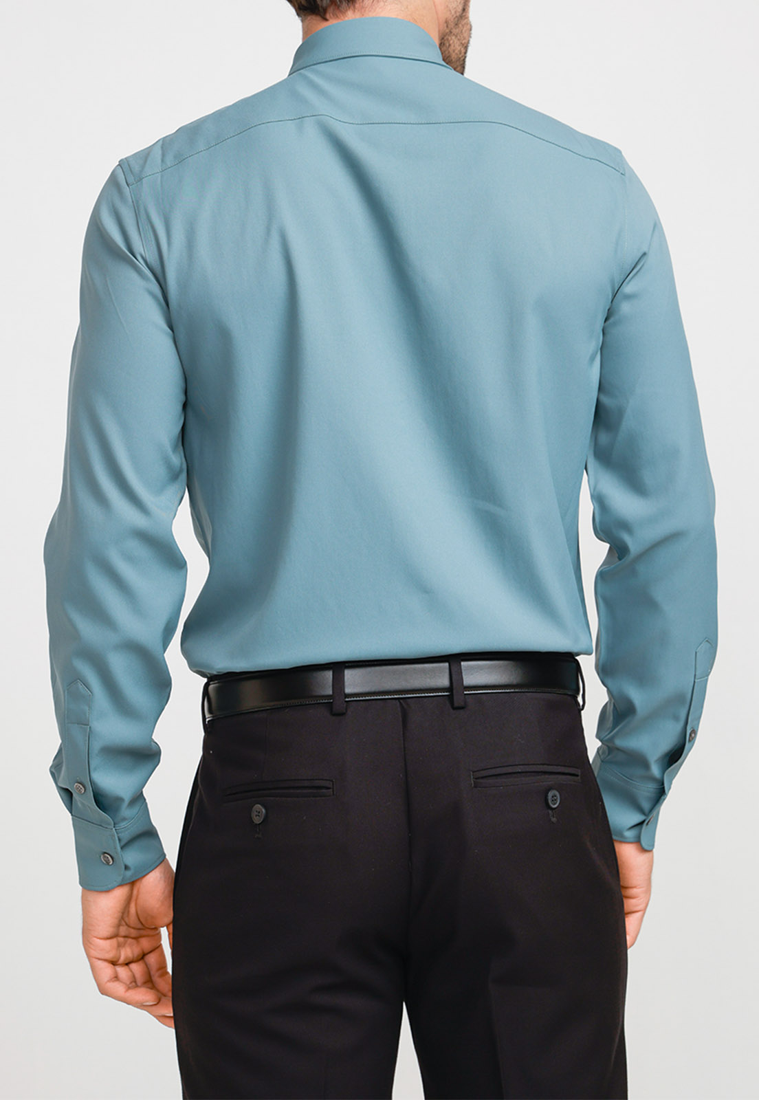 CAMISA HOMBRE TOTAL STRETCH VERDE - 2