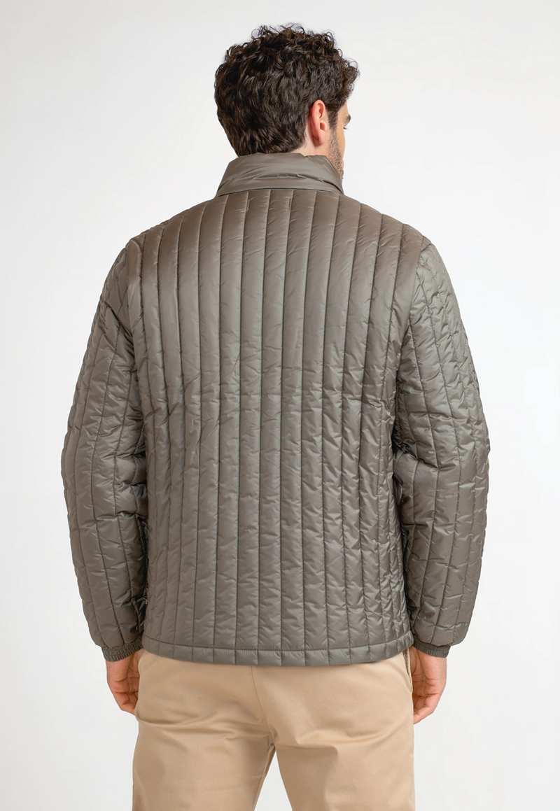 PARKA HOMBRE VERDE MILITAR - 2