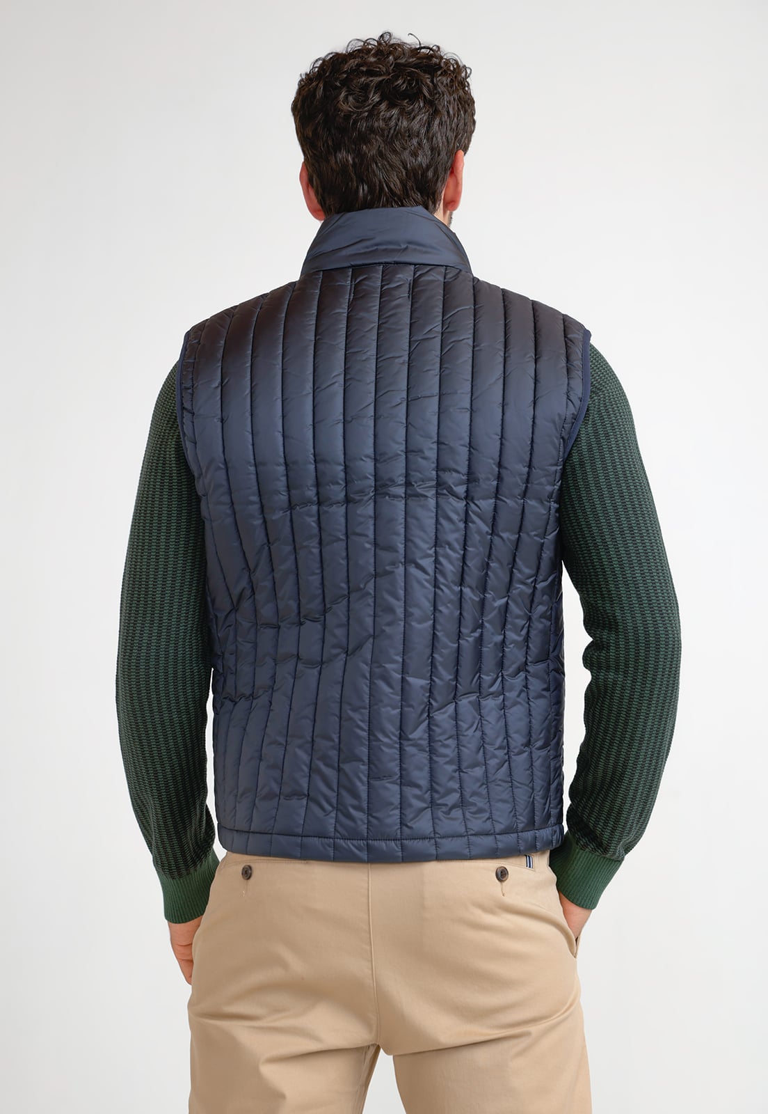 PARKA SIN MANGA HOMBRE NAVY - 2