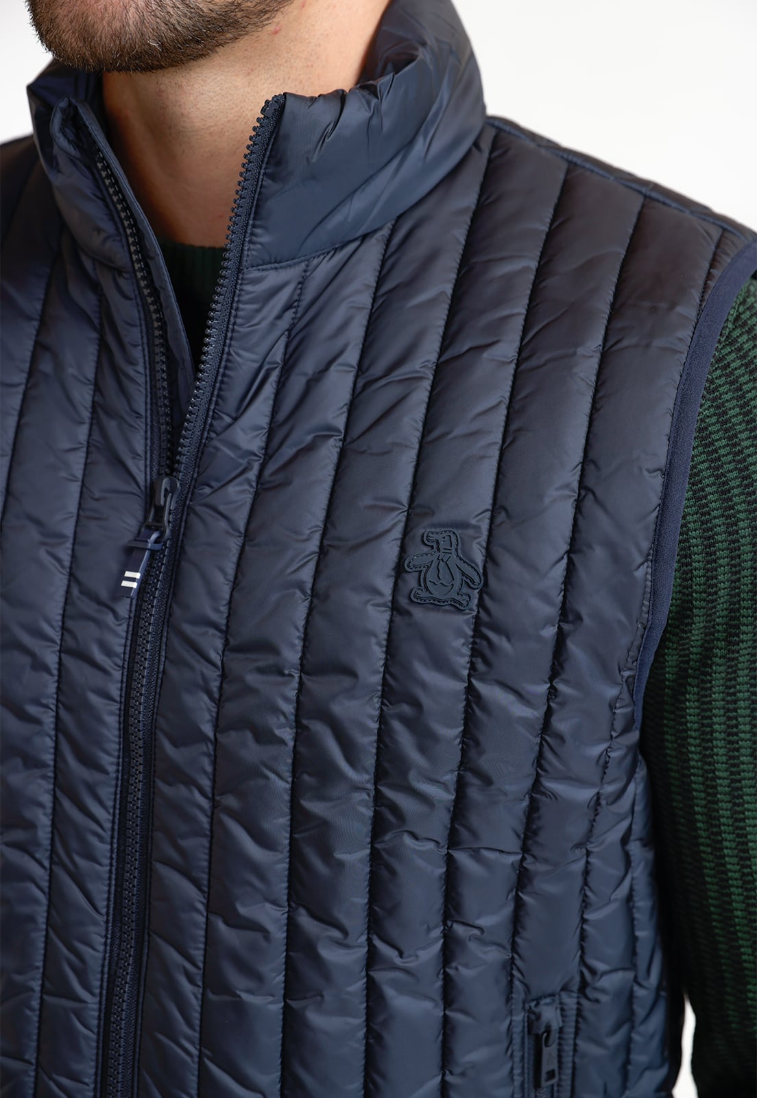 PARKA SIN MANGA HOMBRE NAVY - 3