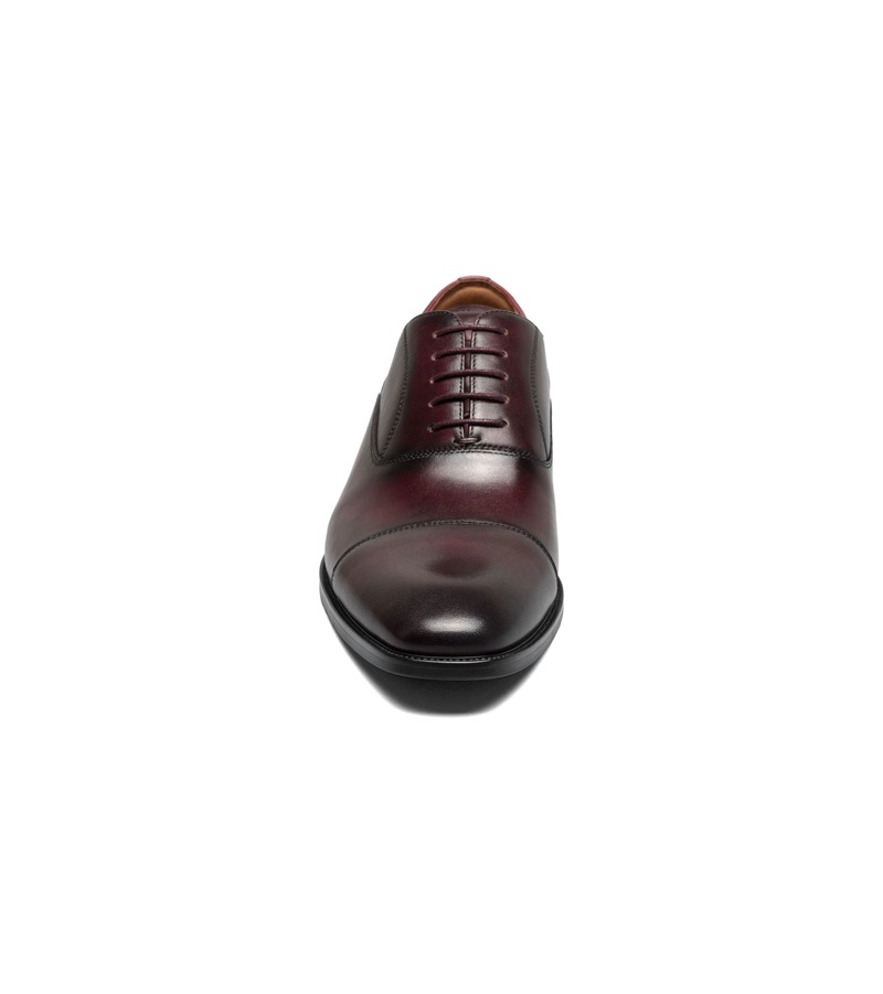ZAPATOS FORMAL HOMBRE SORRENTO LUX CAP TOE BAL BURDEO - 2