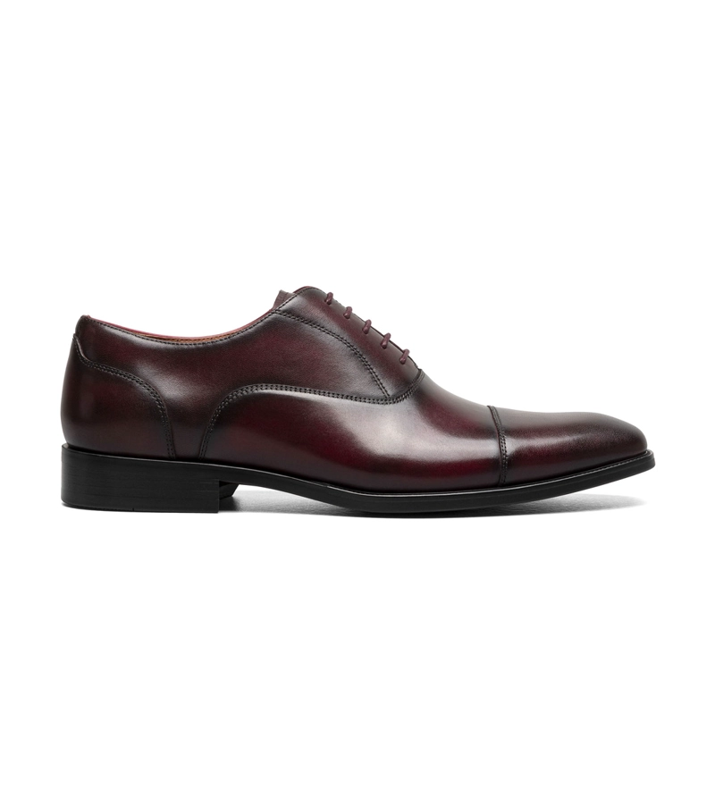 ZAPATOS FORMAL HOMBRE SORRENTO LUX CAP TOE BAL BURDEO - 3