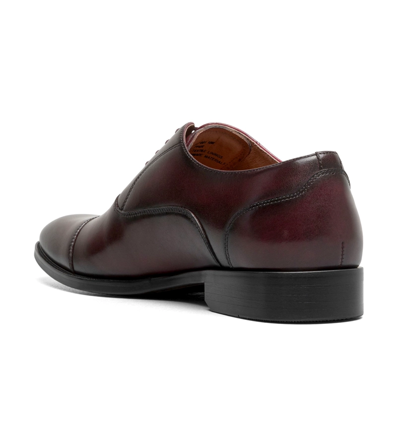 ZAPATOS FORMAL HOMBRE SORRENTO LUX CAP TOE BAL BURDEO - 8