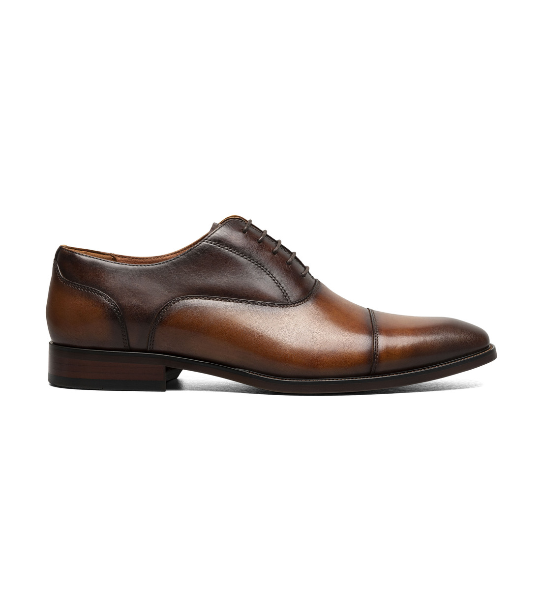 ZAPATOS FORMAL HOMBRE SORRENTO LUX CAP TOE BAL COGNAC - 3