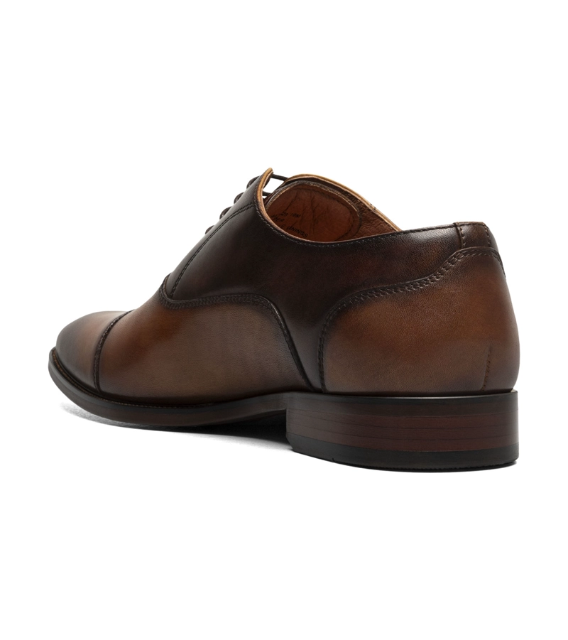 ZAPATOS FORMAL HOMBRE SORRENTO LUX CAP TOE BAL COGNAC - 8