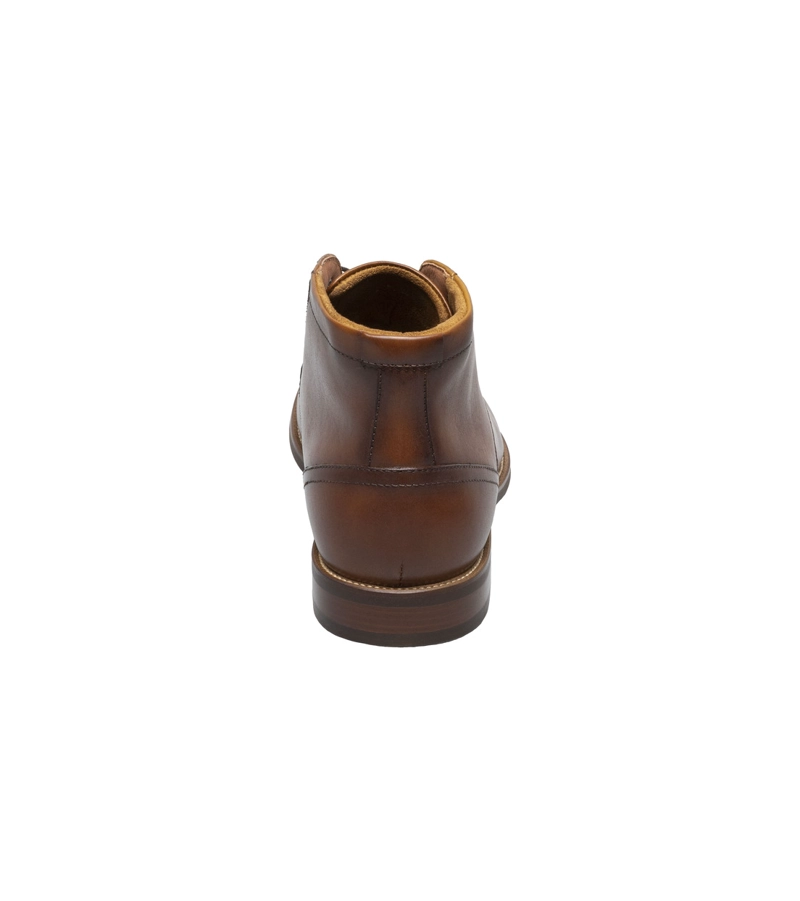BOTINES FORMAL RUCCI PLAIN TOE CHUKKA COGNAC - 4