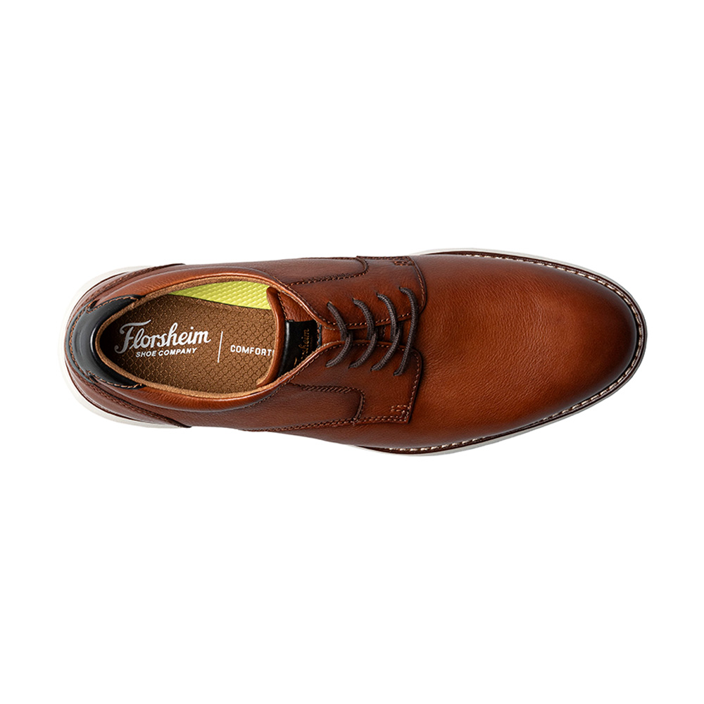 ZAPATOS CASUAL LAUNCH PLAIN TOE OXFORD COGNAC - 6