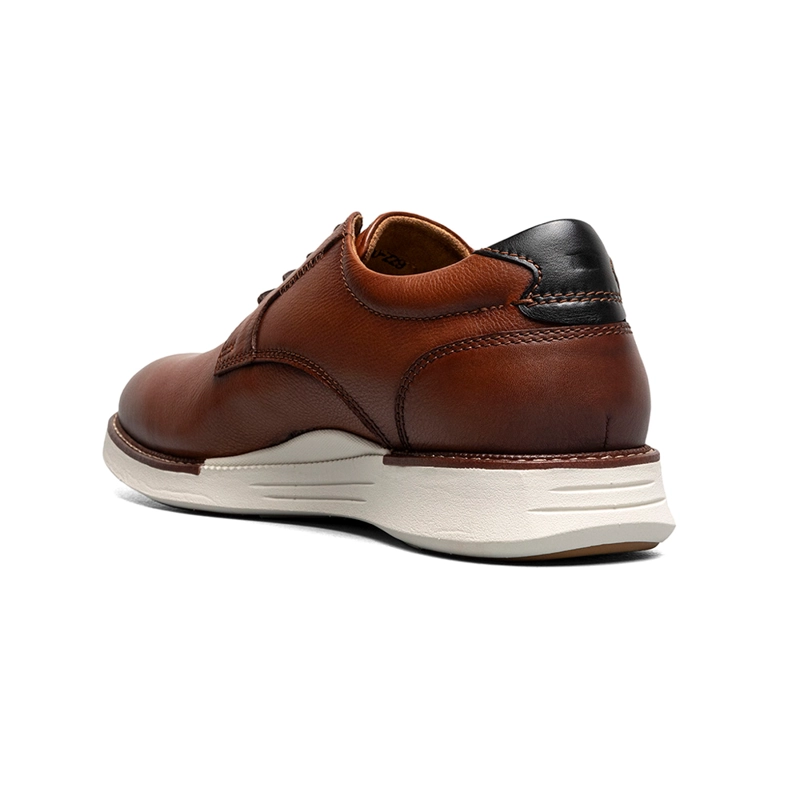 ZAPATOS CASUAL LAUNCH PLAIN TOE OXFORD COGNAC - 8