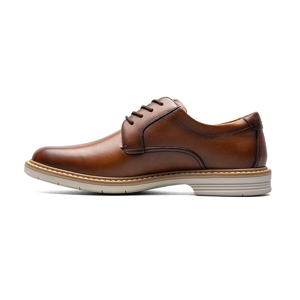ZAPATOS CASUAL NORWALK PLAIN TOE OXFORD COGNAC - 3