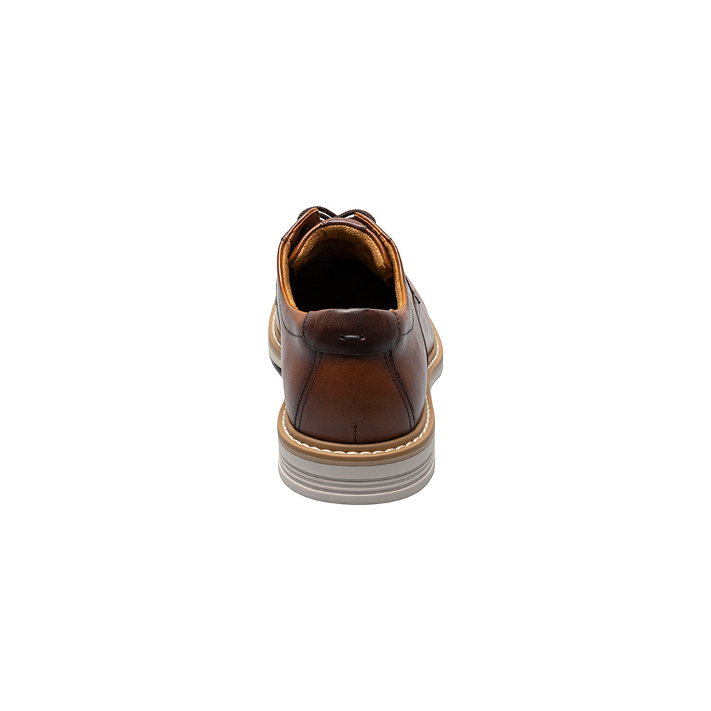 ZAPATOS CASUAL NORWALK PLAIN TOE OXFORD COGNAC - 4