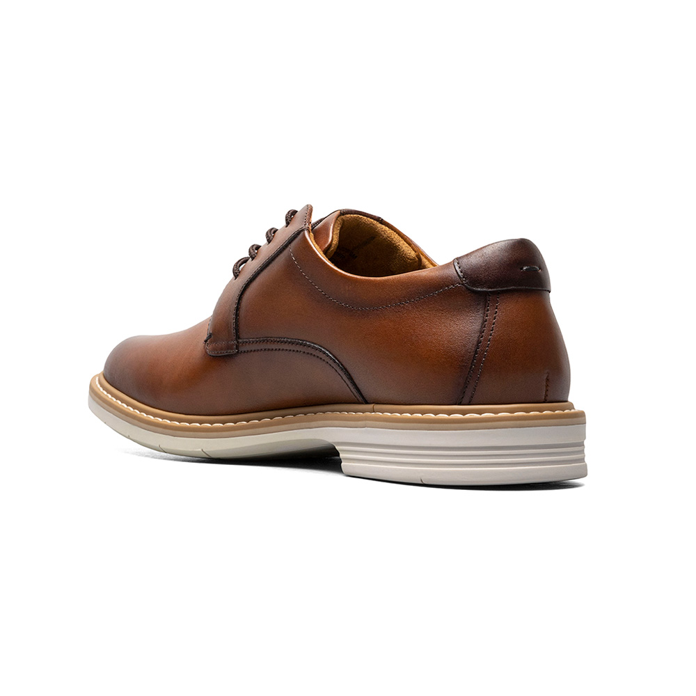 ZAPATOS CASUAL NORWALK PLAIN TOE OXFORD COGNAC - 8