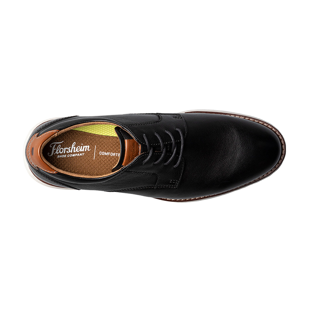 ZAPATOS CASUAL LAUNCH PLAIN TOE OXFORD NEGRO - 6