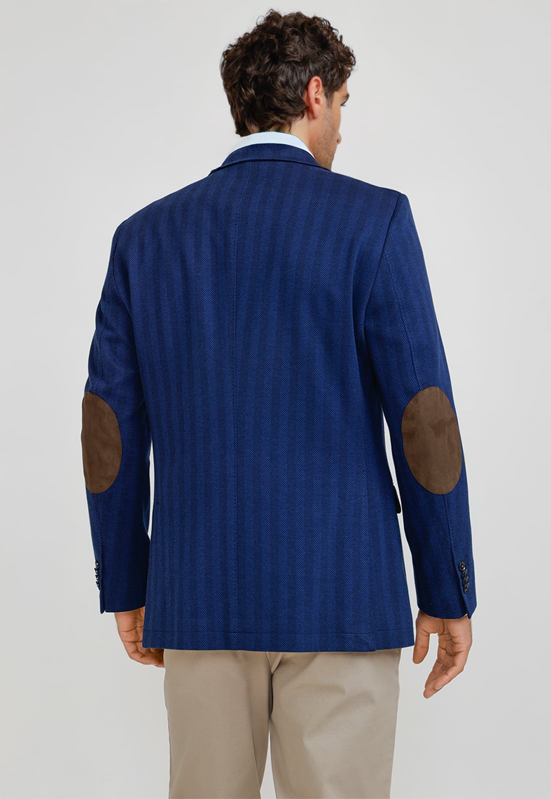 CHAQUETA CASUAL ALGODON CLAIRE AZUL MARINO - 2