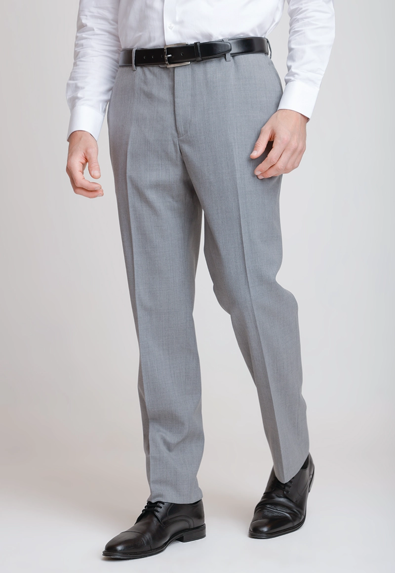 PANTALON FORMAL HOMBRE REGULAR FIT EXECUTIVE  GRIS - 1