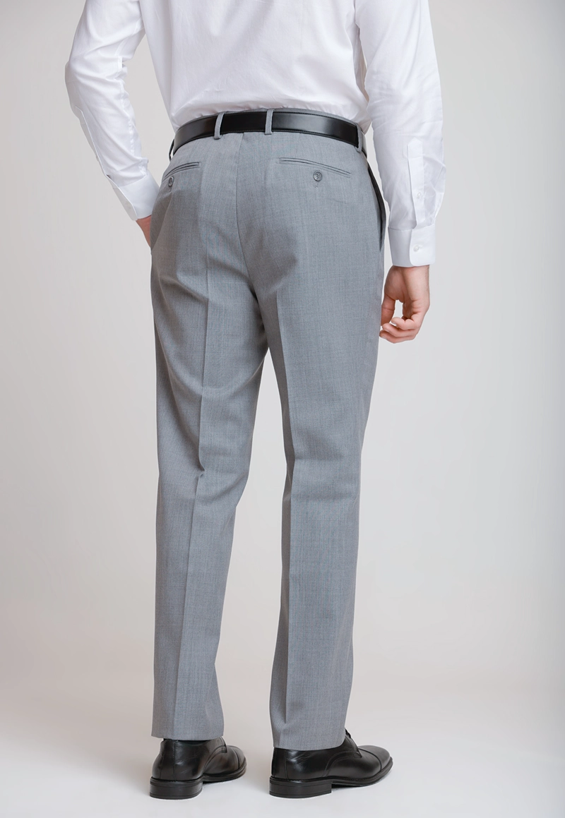 PANTALON FORMAL HOMBRE REGULAR FIT EXECUTIVE  GRIS - 2