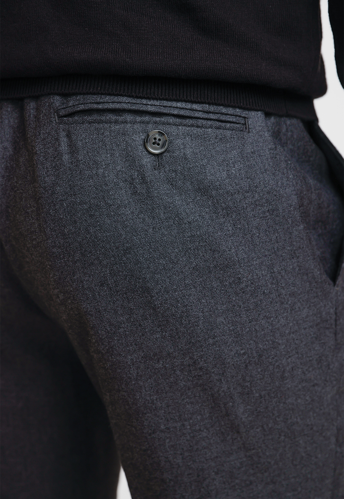 PANTALON HOMBRE FORMAL FLANNEL MARENGO - 3