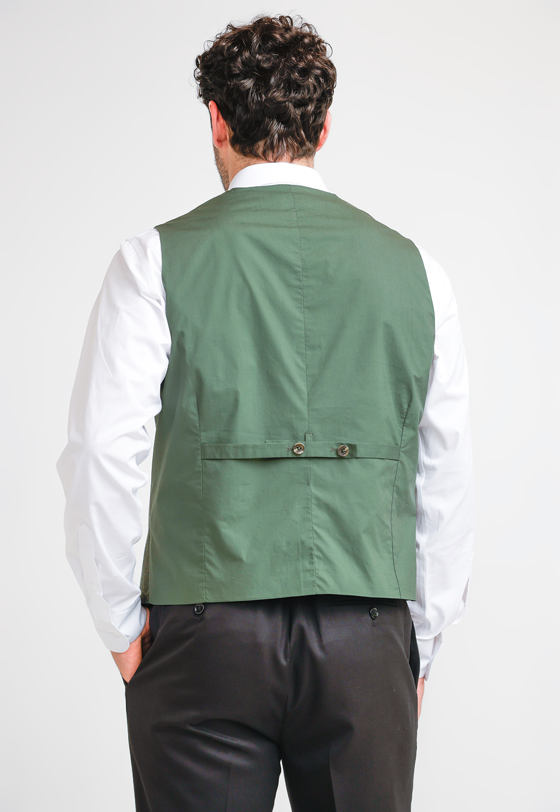 GILLET HOMBRE FORMAL EXECUTIVE VERDE - 2