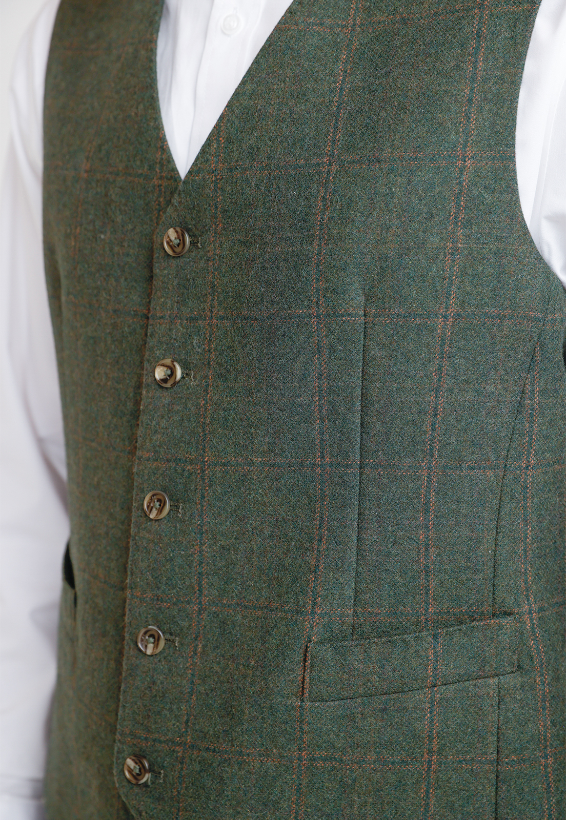 GILLET HOMBRE FORMAL EXECUTIVE VERDE - 3