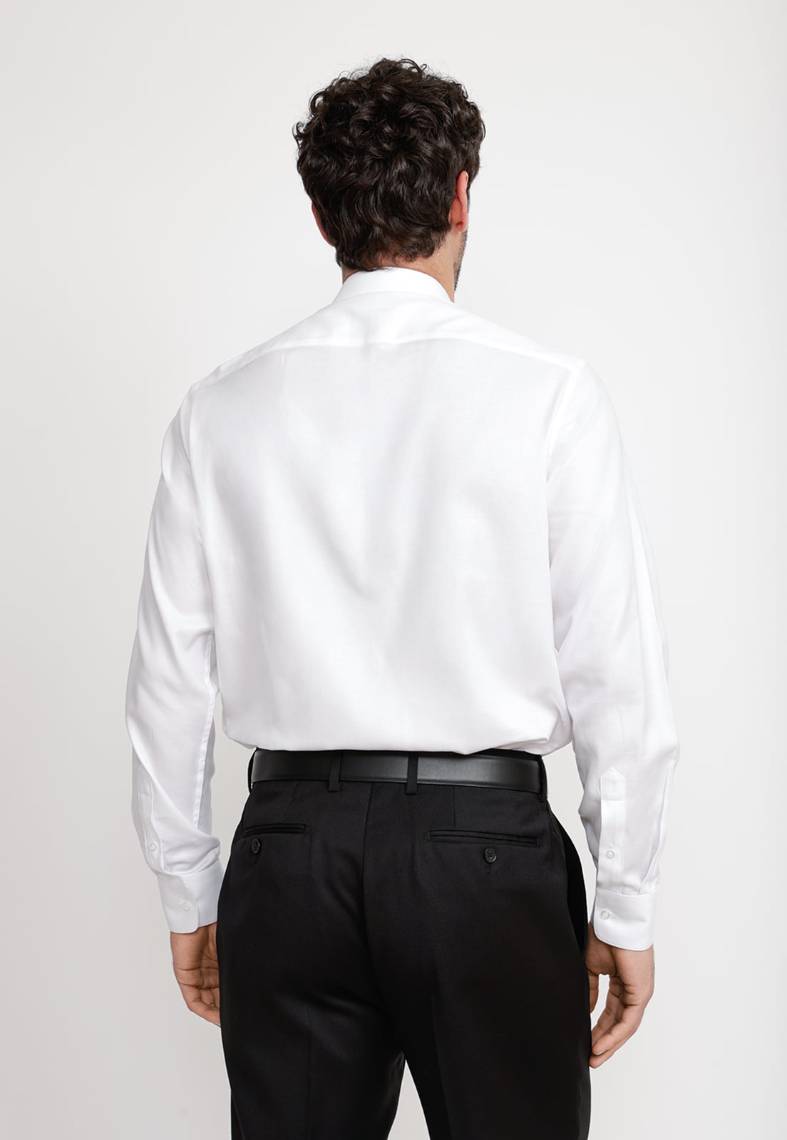 CAMISA HOMBRE FORMAL TWILL CLASSIC BLANCO - 3