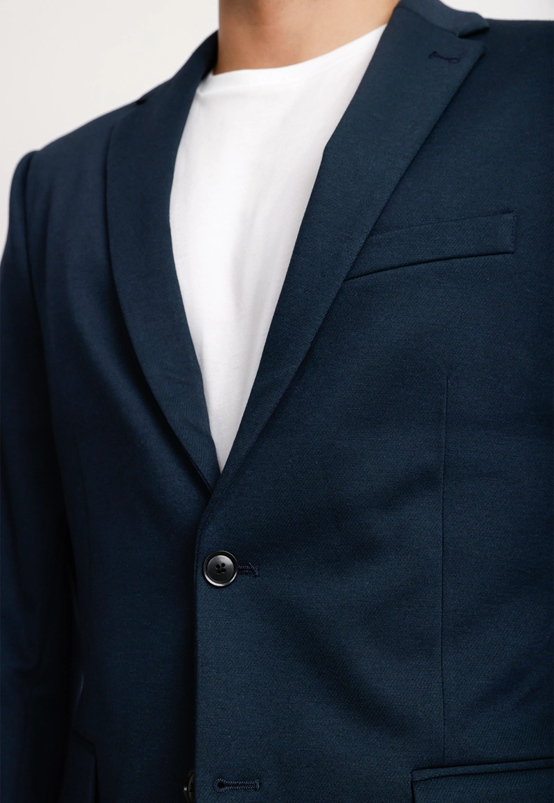 CHAQUETA FORMAL HOMBRE AZUL MEDIO - 3