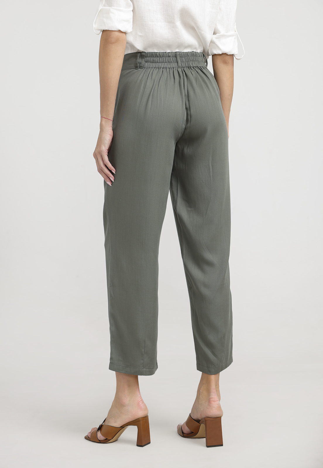PANTALON MUJER SOFIA LIOCEL OLIVA - 2