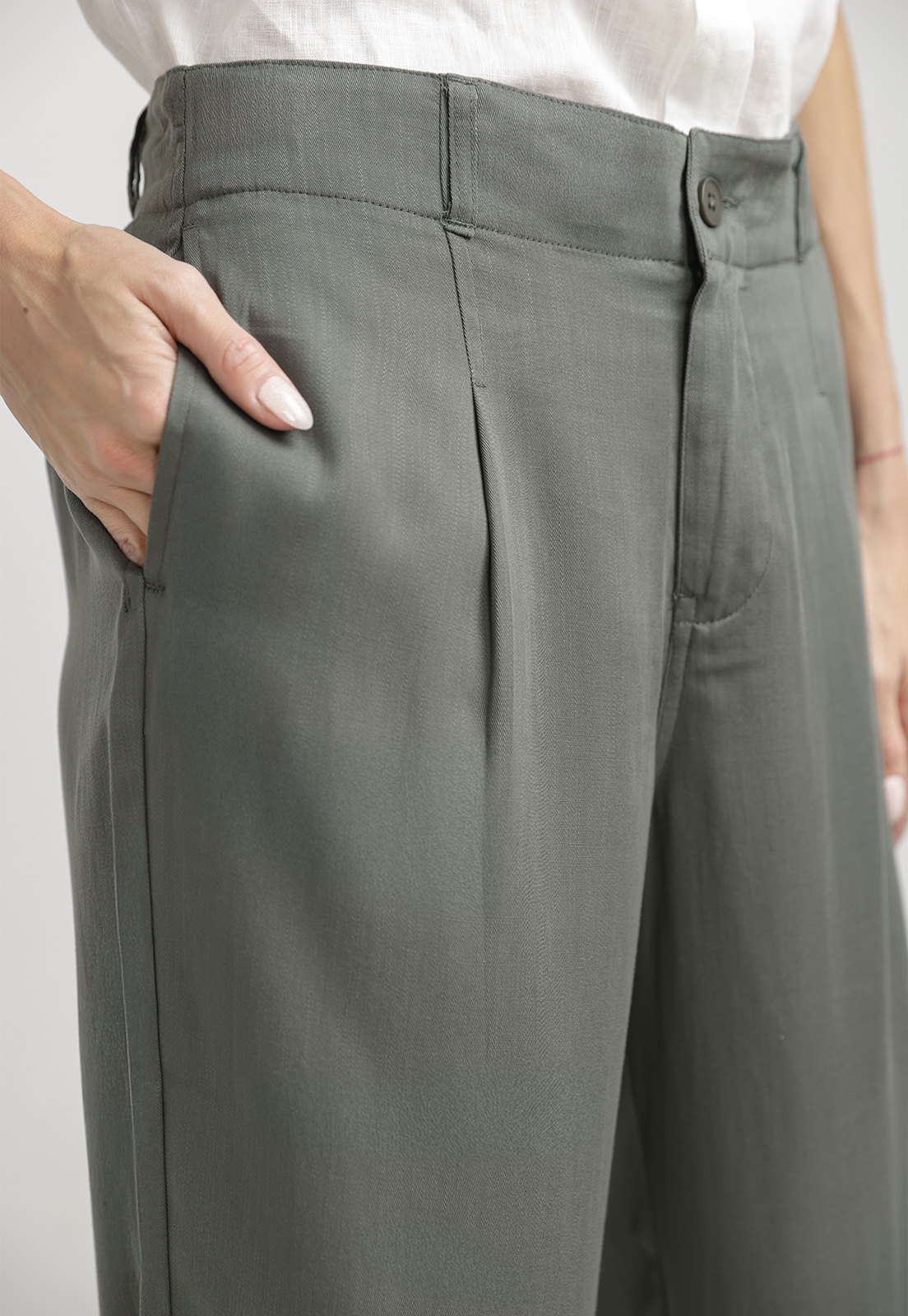 PANTALON MUJER SOFIA LIOCEL OLIVA - 3